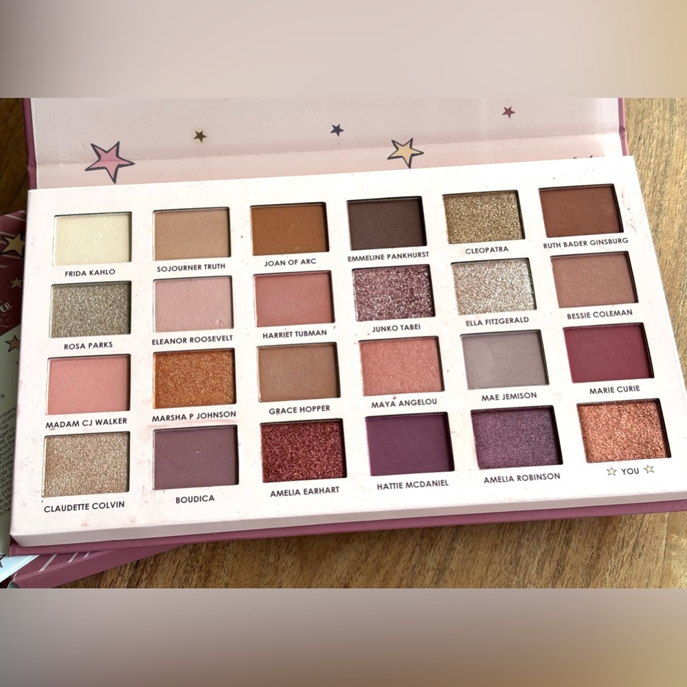 NWT, Ciaté London, “I am a woman what’s your super power?” eyeshadow palette